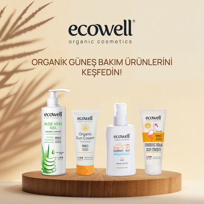 Sertifikalı Organik Güneş Kremi SPF 50 - 110 gr