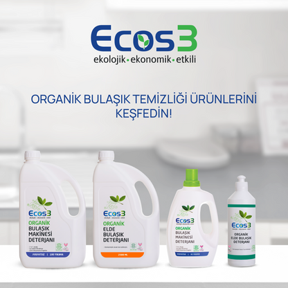 Sertifikalı Organik Bulaşık Makinesi Deterjanı - 2.5 lt