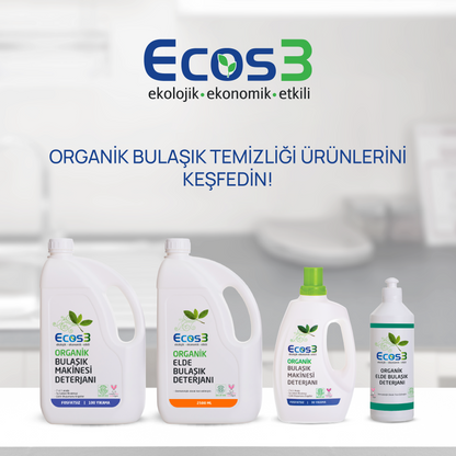 Sertifikalı Organik Elde Bulaşık Deterjanı - 2.5 lt