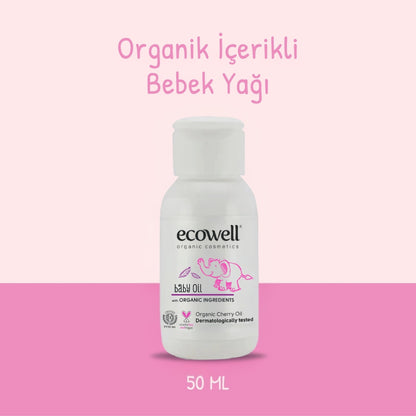 Organik İçerikli Bebek Yağı - 50 ml