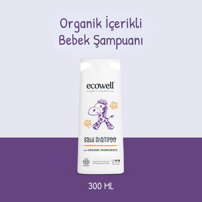 Organik İçerikli Bebek Şampuanı - 300 ml