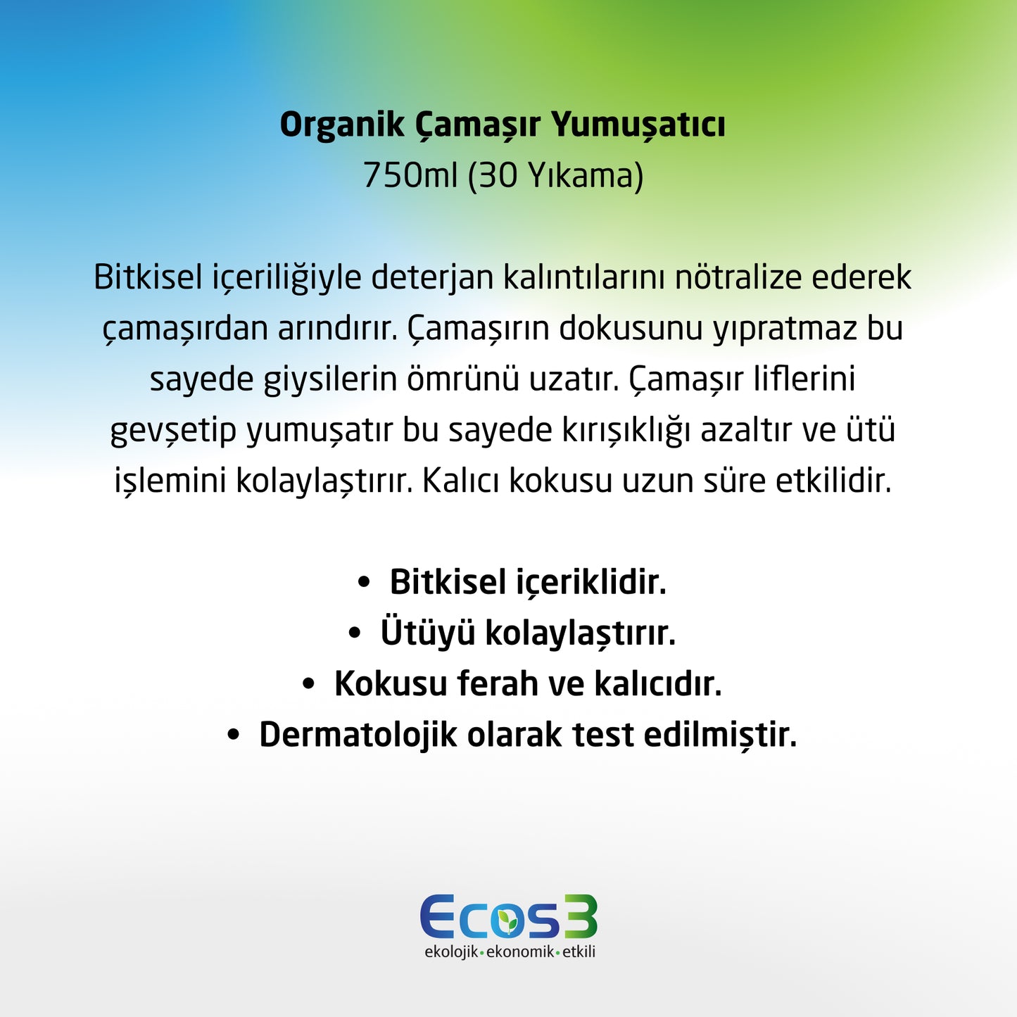 Çamaşır Yumuşatıcı - 750 ml