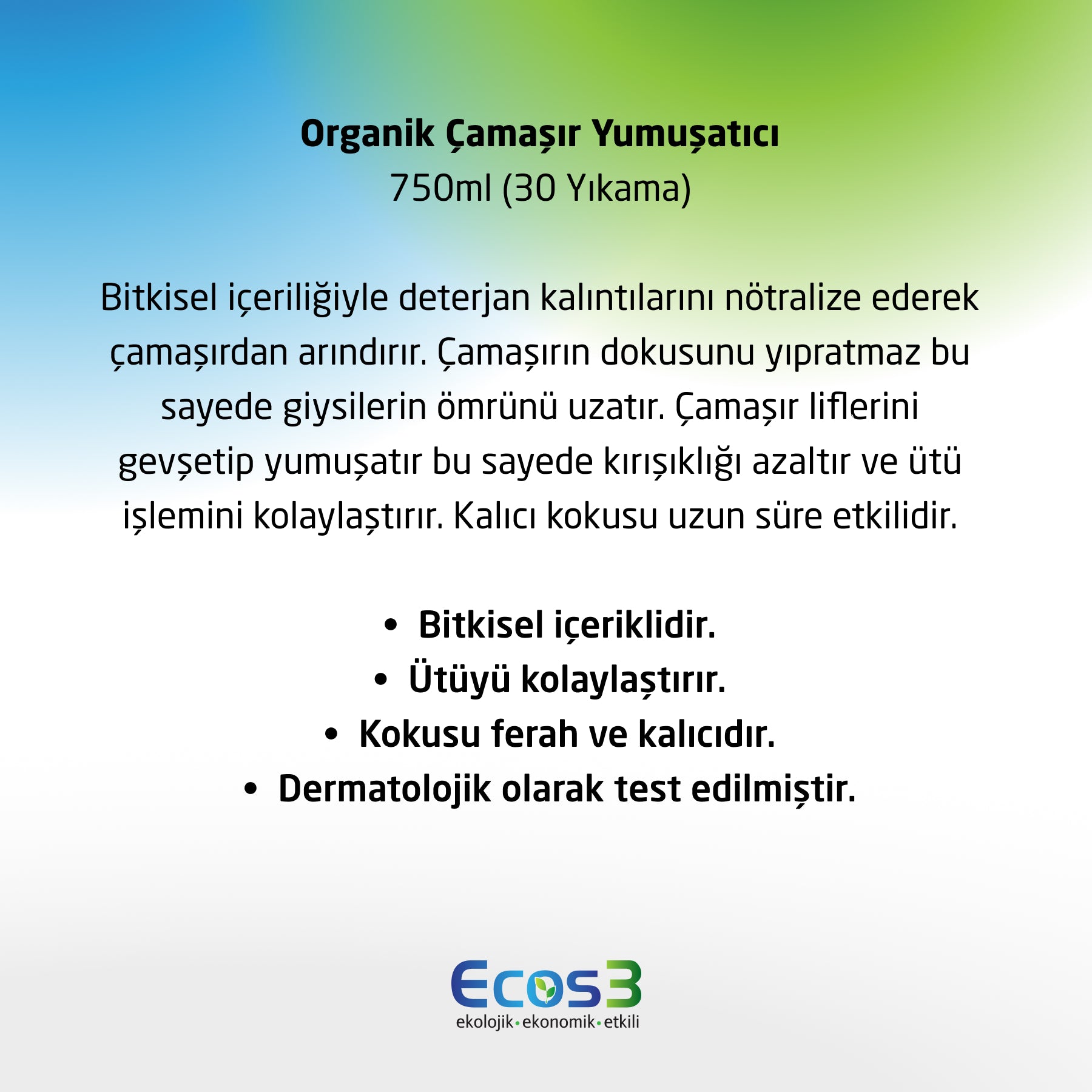 Çamaşır Yumuşatıcı - 750 ml