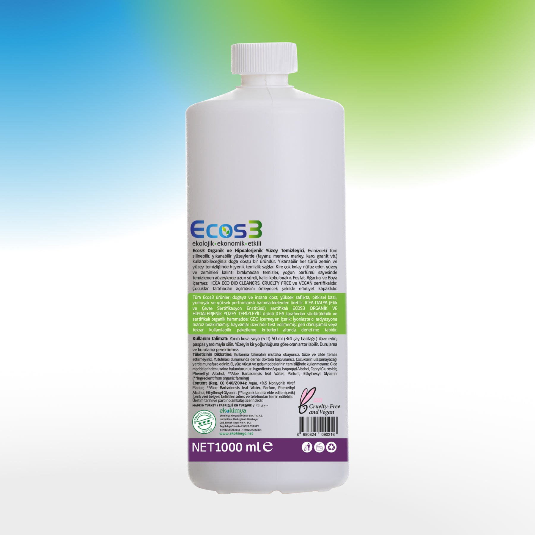 Yüzey Temizleyici - 1 lt
