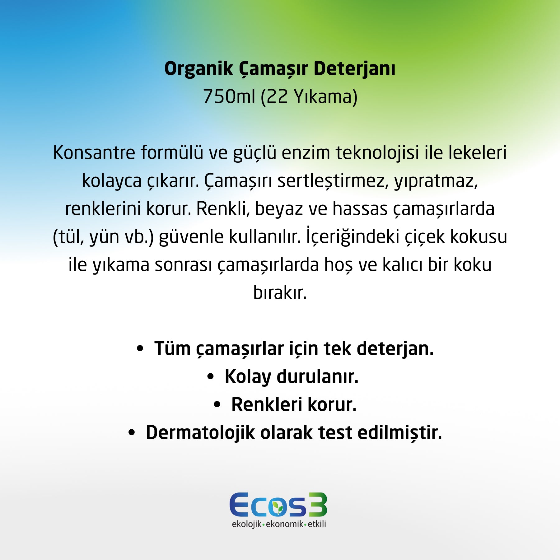 Çamaşır Deterjanı - 750 ml