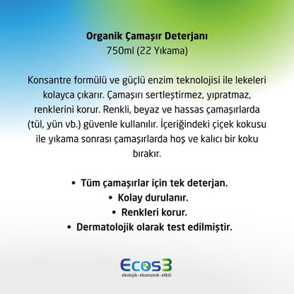 Çamaşır Deterjanı - 750 ml - EcoShop