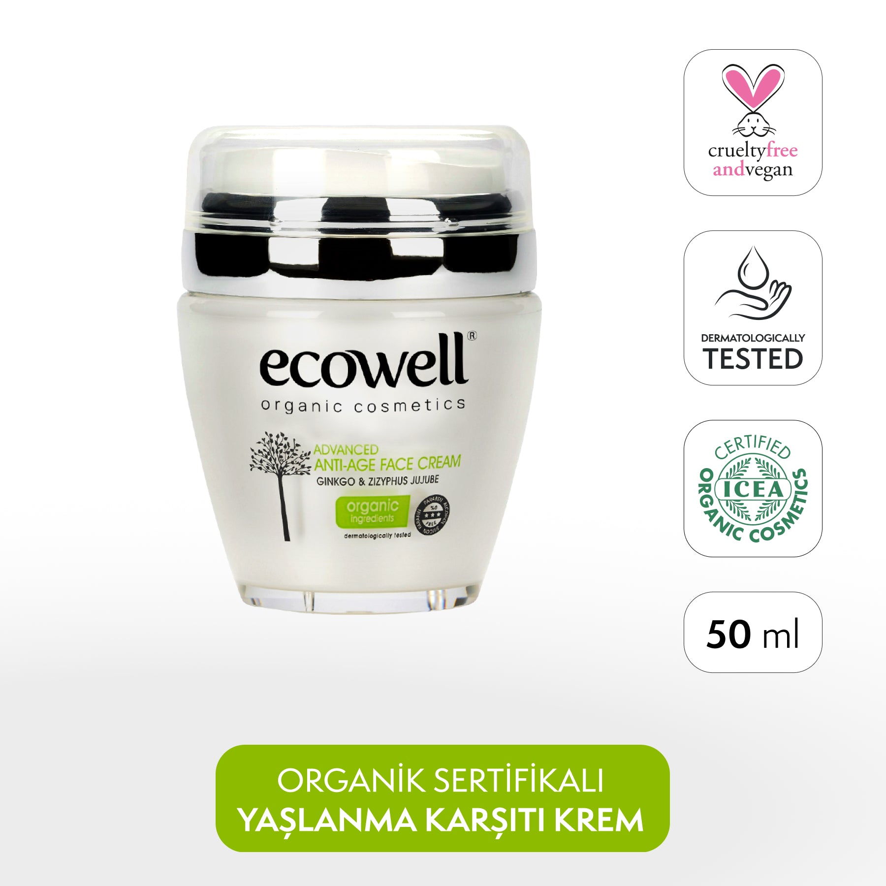 Yaşlanma Karşıtı Yüz Kremi - 50 ml