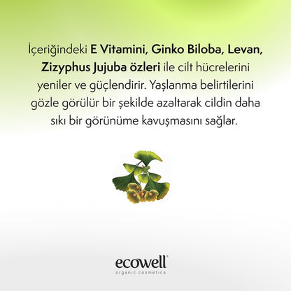 Yaşlanma Karşıtı Yüz Kremi - 50 ml - EcoShop