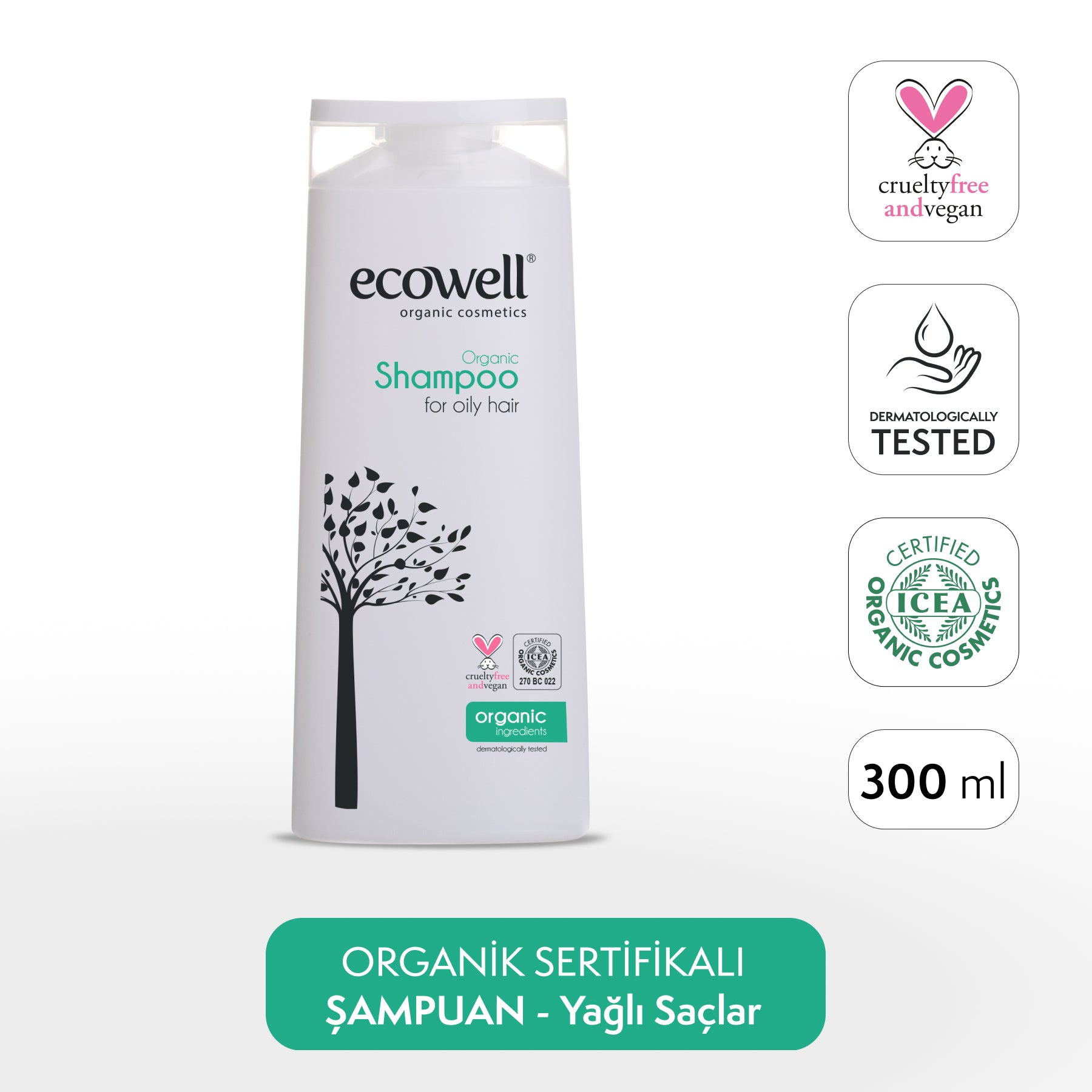 Şampuan - Yağlı Saç - 300 ml
