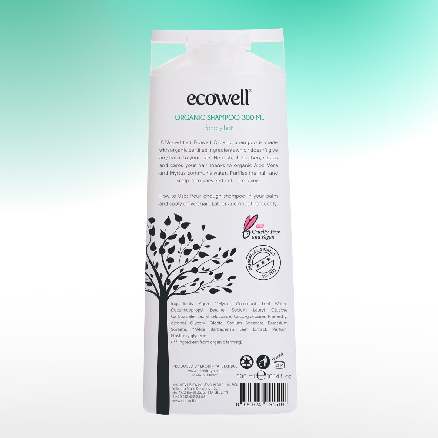 Şampuan - Yağlı Saç - 300 ml