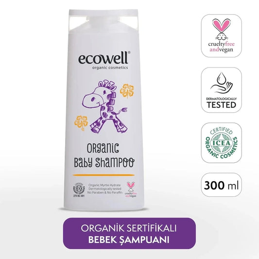 Sertifikalı Organik Bebek Şampuanı - 300 ml