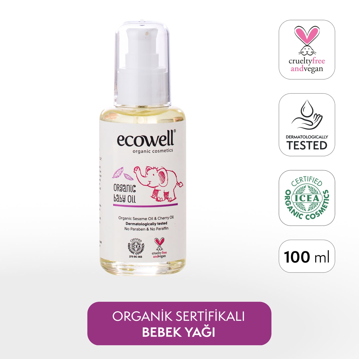 Organik Bebek Yağı - 100 ml