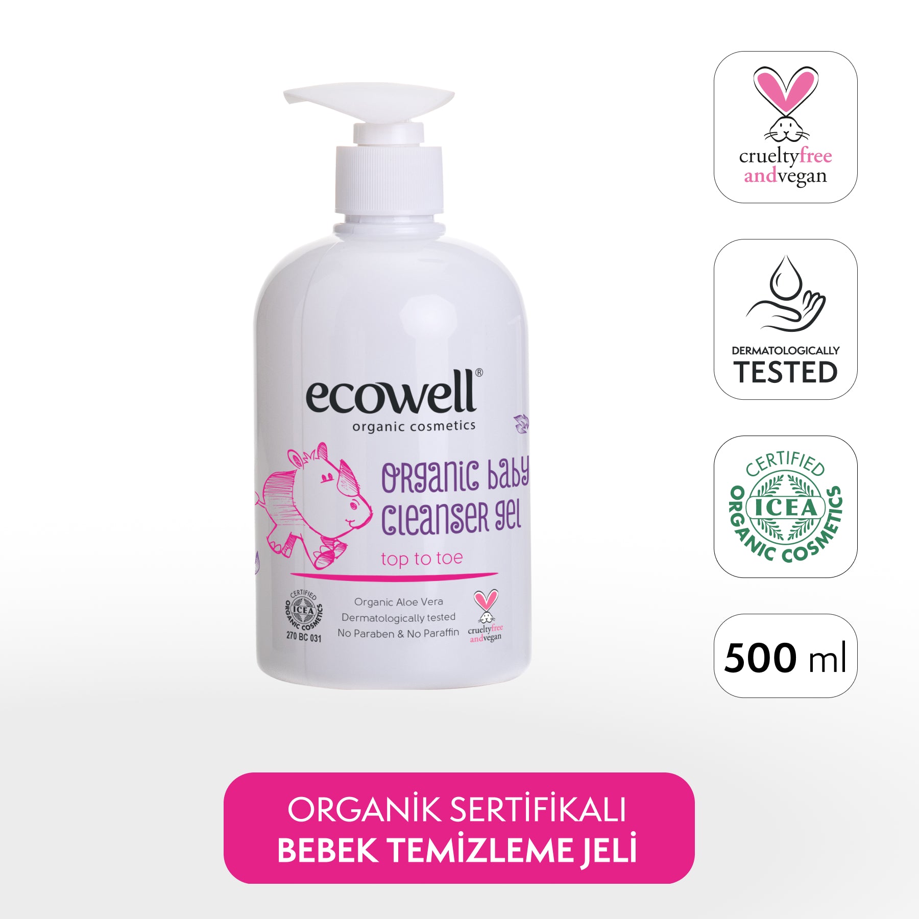 Bebek Temizleme Jeli - 500 ml