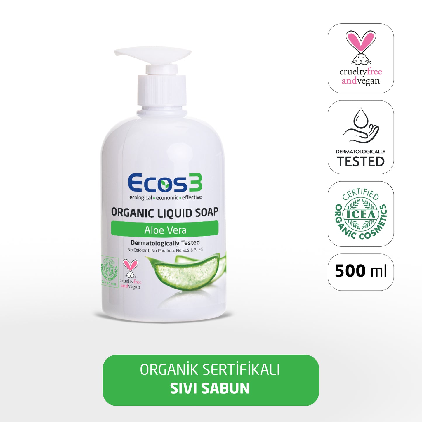 Sıvı Sabun - Aloe Vera - 500 ml