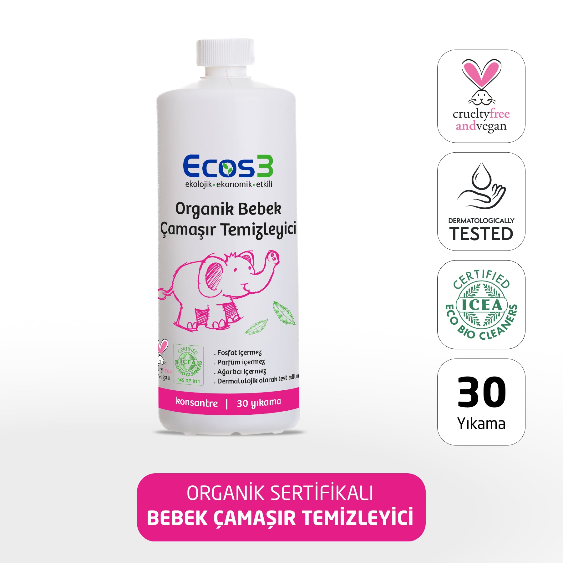 Bebek Çamaşır Temizleyici - 1050 ml