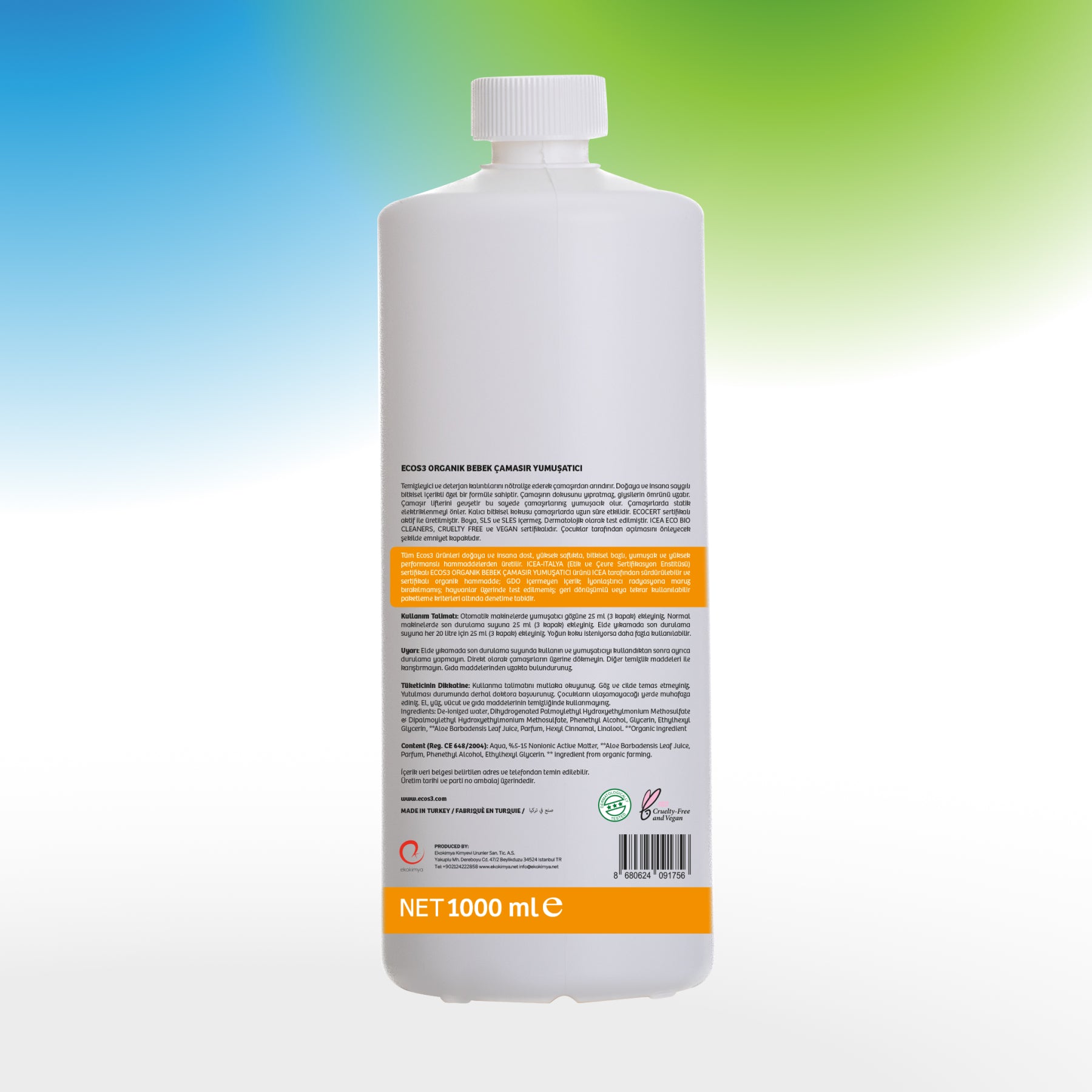 Bebek Çamaşır Yumuşatıcı - 1000 ml