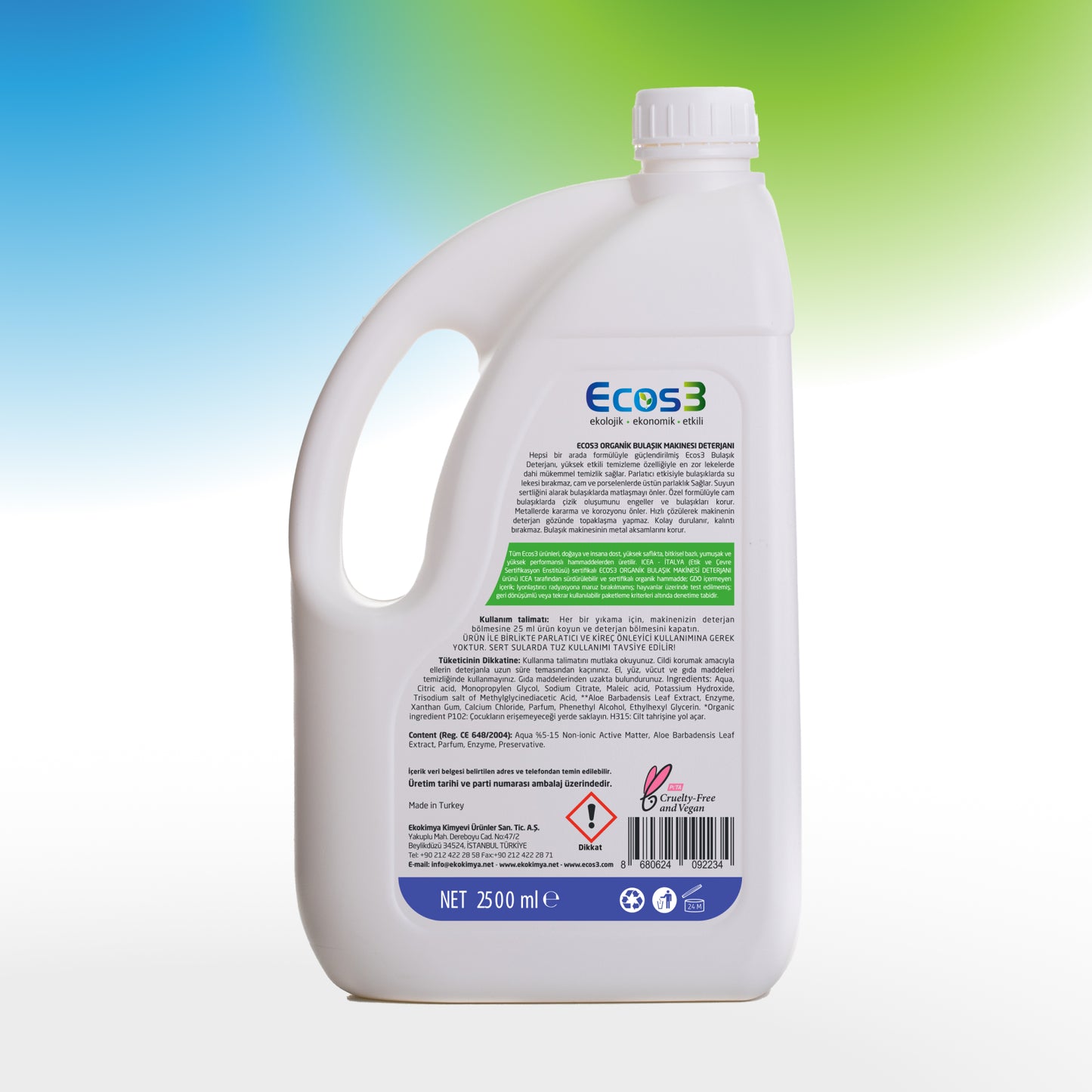 Bulaşık Makinesi Deterjanı - 2.5 lt