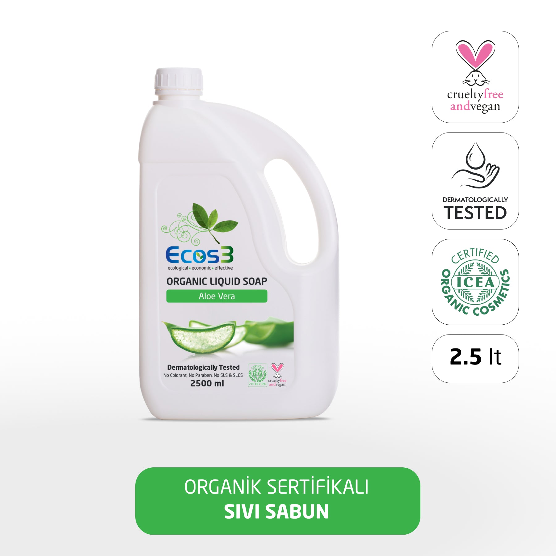 Sıvı Sabun - Aloe Vera - 2.5 lt