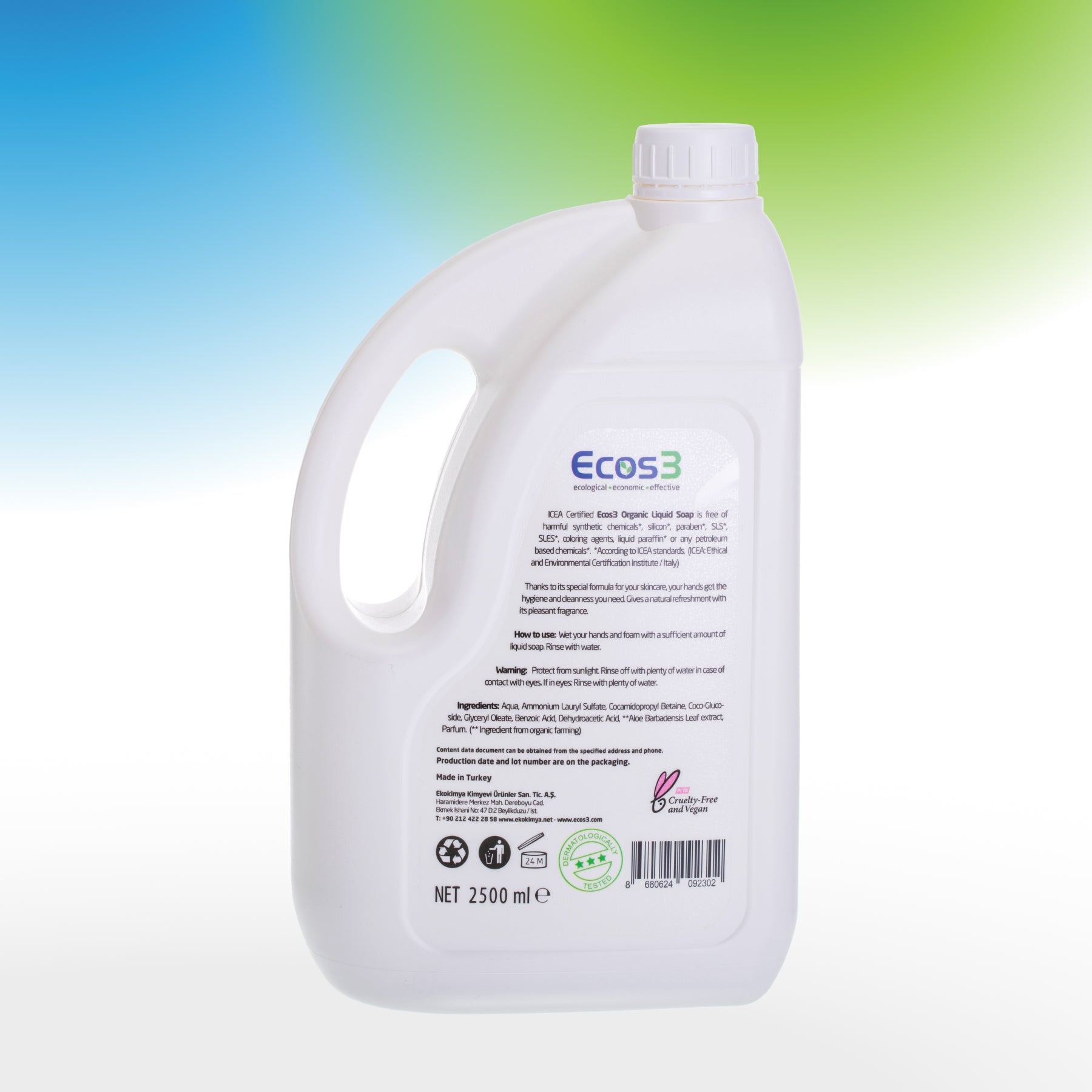Sıvı Sabun - Aloe Vera - 2.5 lt