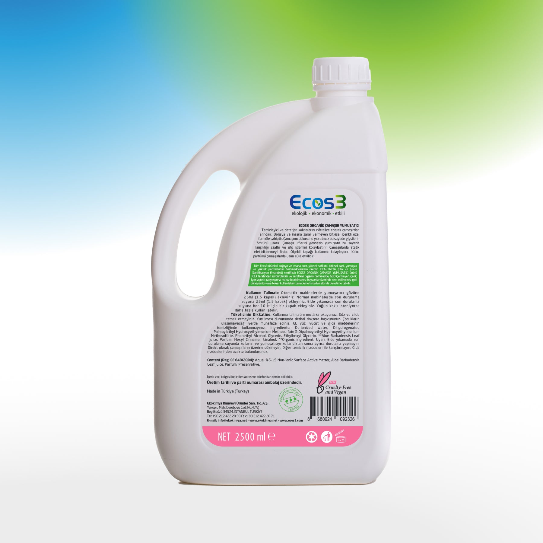 Çamaşır Yumuşatıcı - 2.5 lt