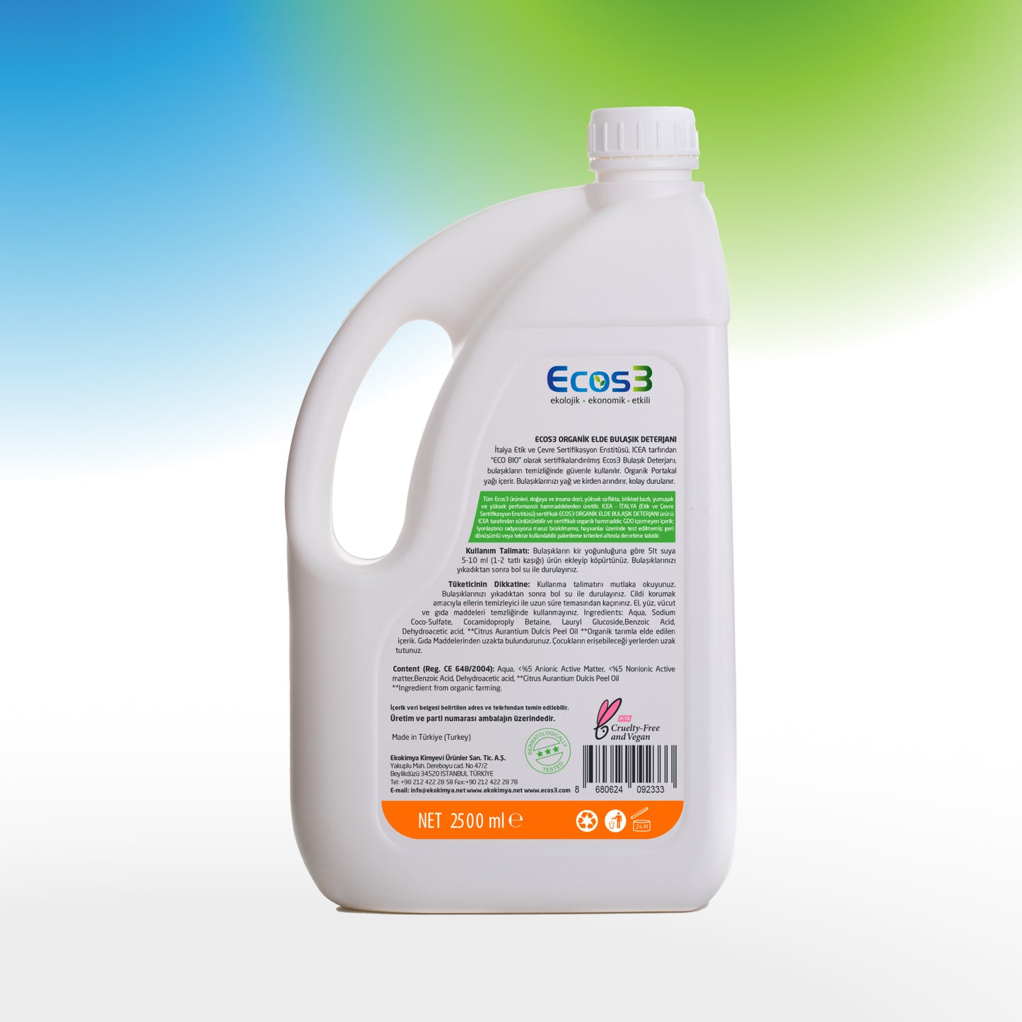 Elde Bulaşık Deterjanı - 2.5 lt