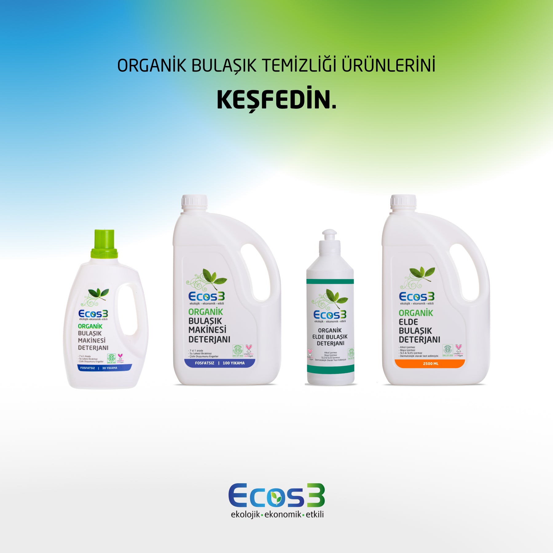 Elde Bulaşık Deterjanı - 2.5 lt