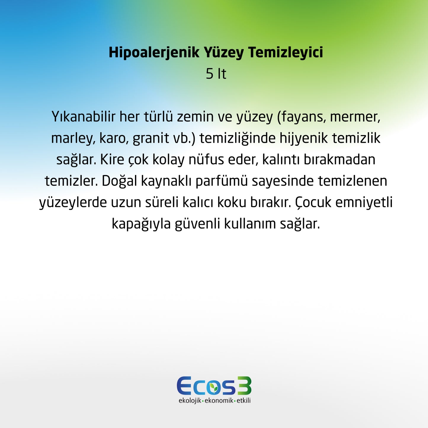 Yüzey Temizleyici - 5 lt