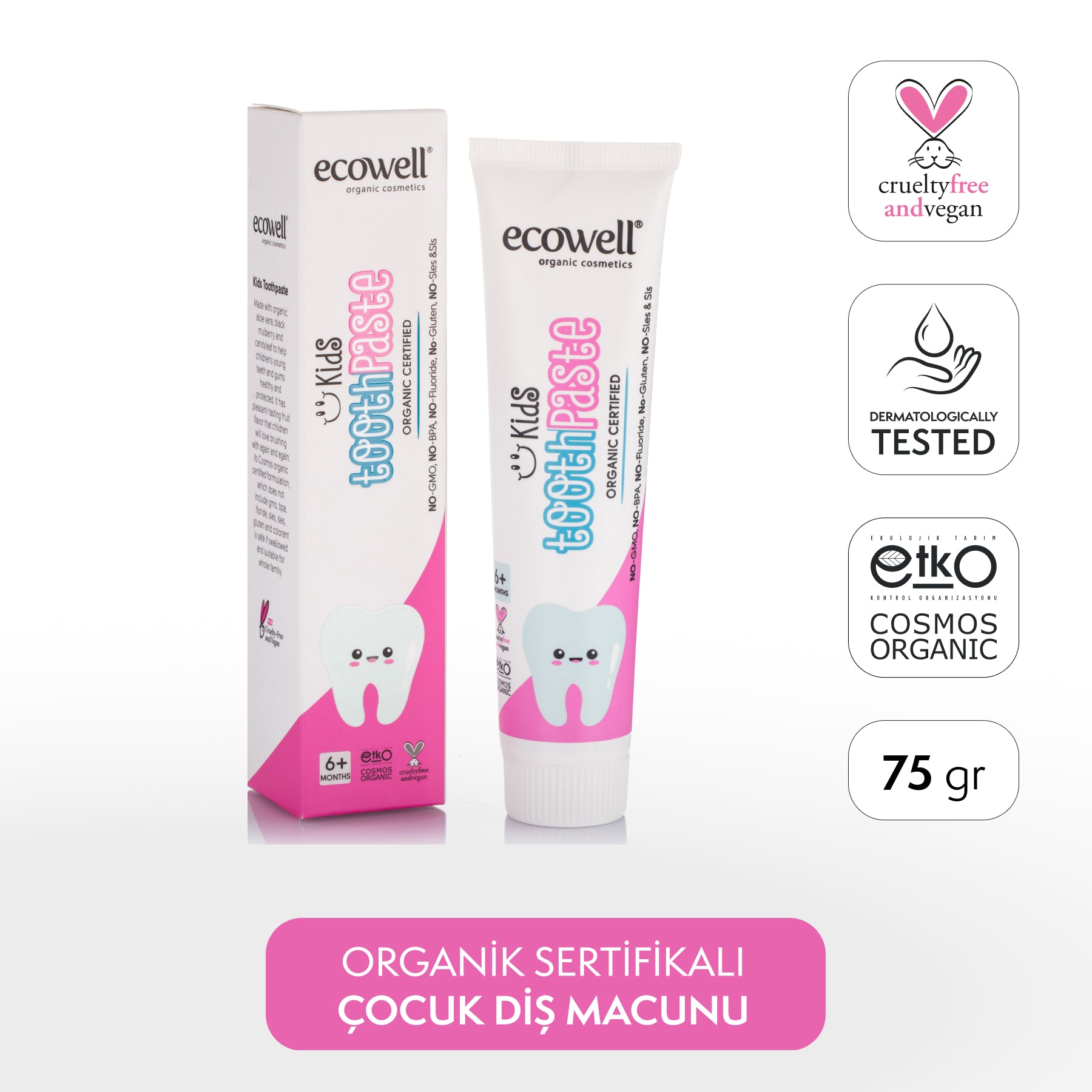 Çocuk Diş Macunu - 75 gr