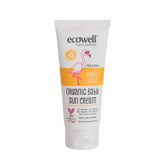 Sertifikalı Organik Bebek Güneş Kremi SPF 50 - 110 gr