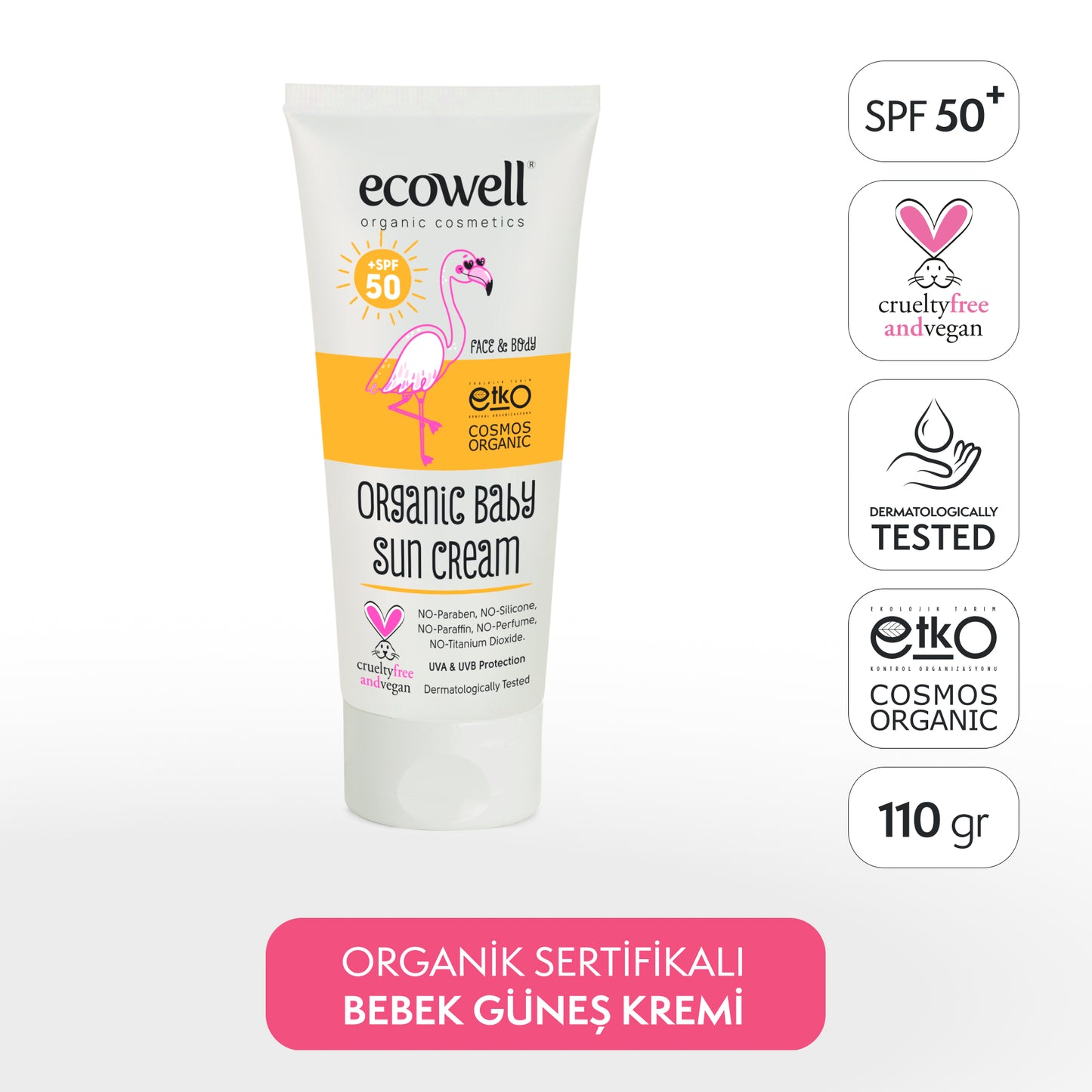 Bebek Güneş Kremi SPF 50 - 110 gr