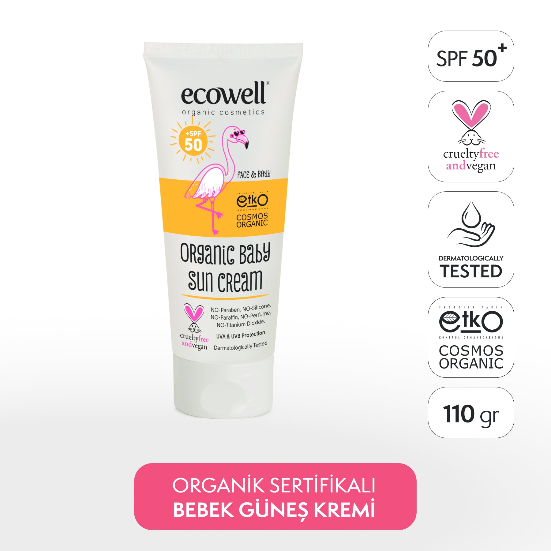 Bebek Güneş Kremi SPF 50 - 110 gr