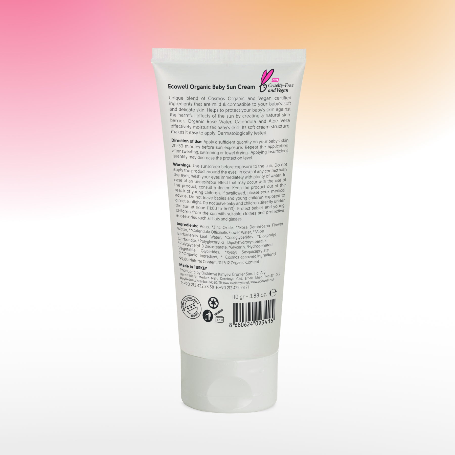 Bebek Güneş Kremi SPF 50 - 110 gr
