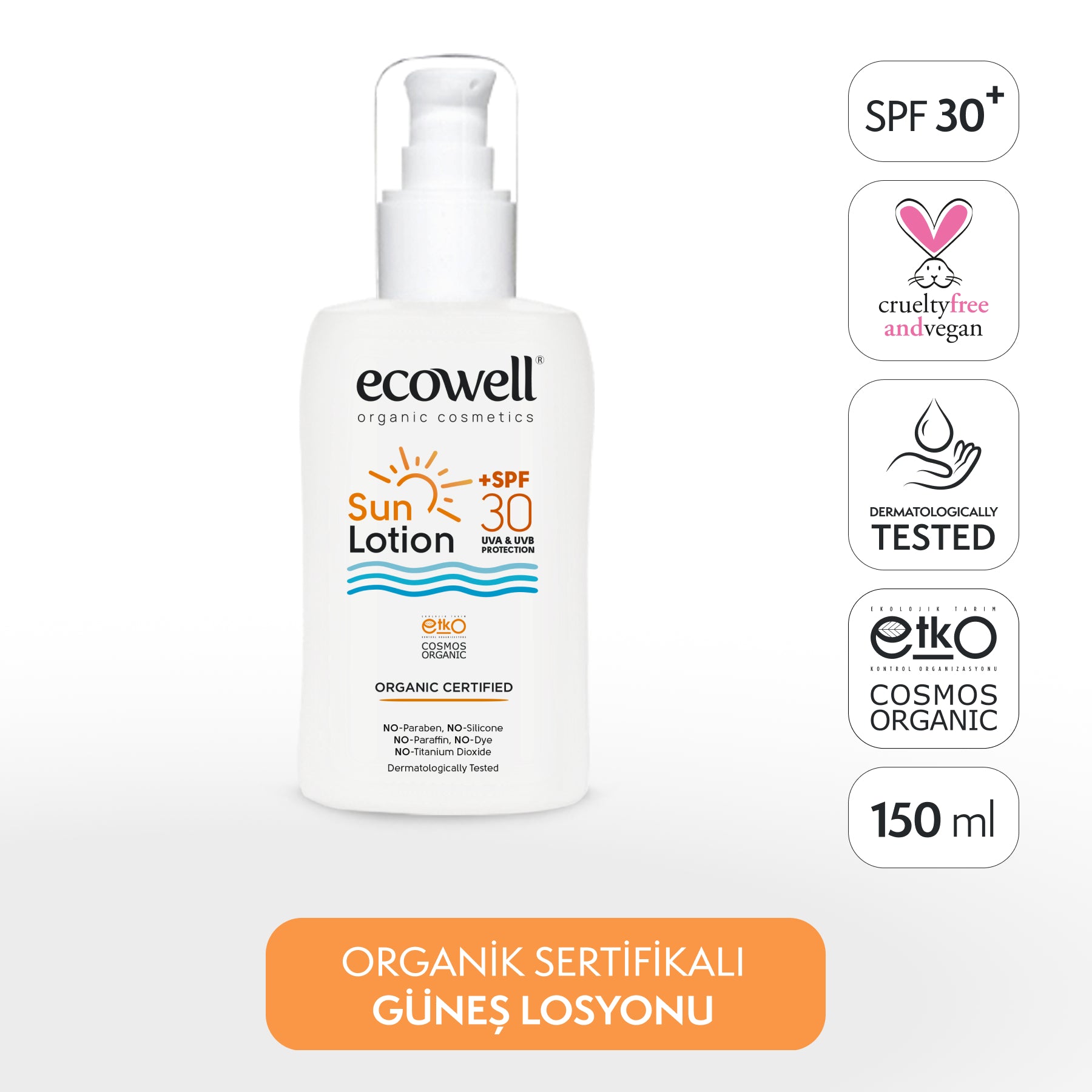 Güneş Losyonu SPF 30 - 150 ml