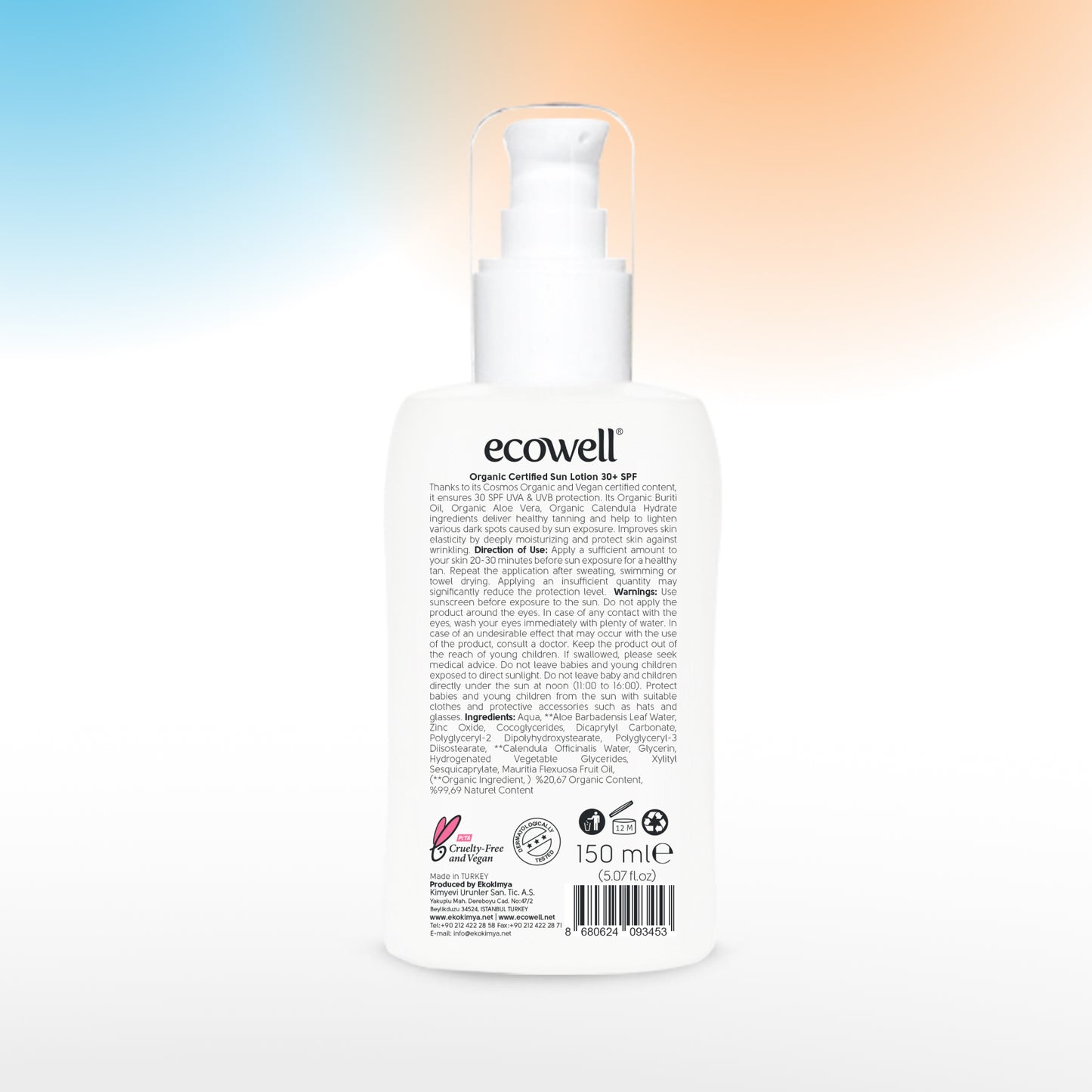 Güneş Losyonu SPF 30 - 150 ml