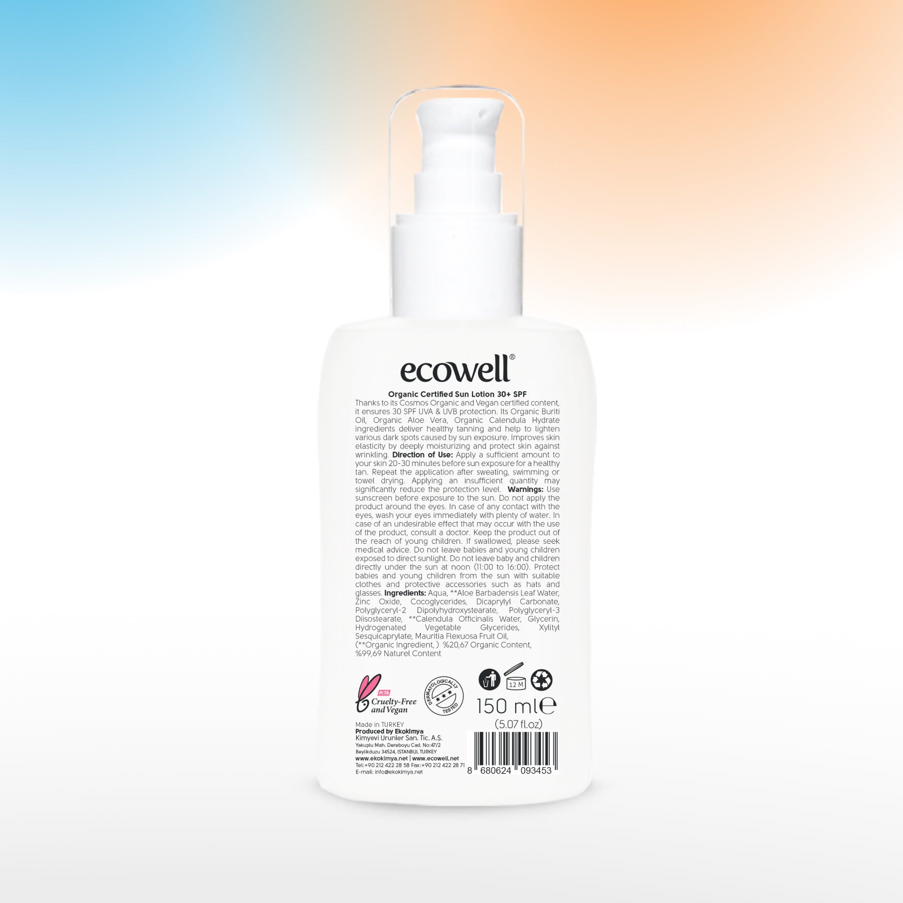 Güneş Losyonu SPF 30 - 150 ml