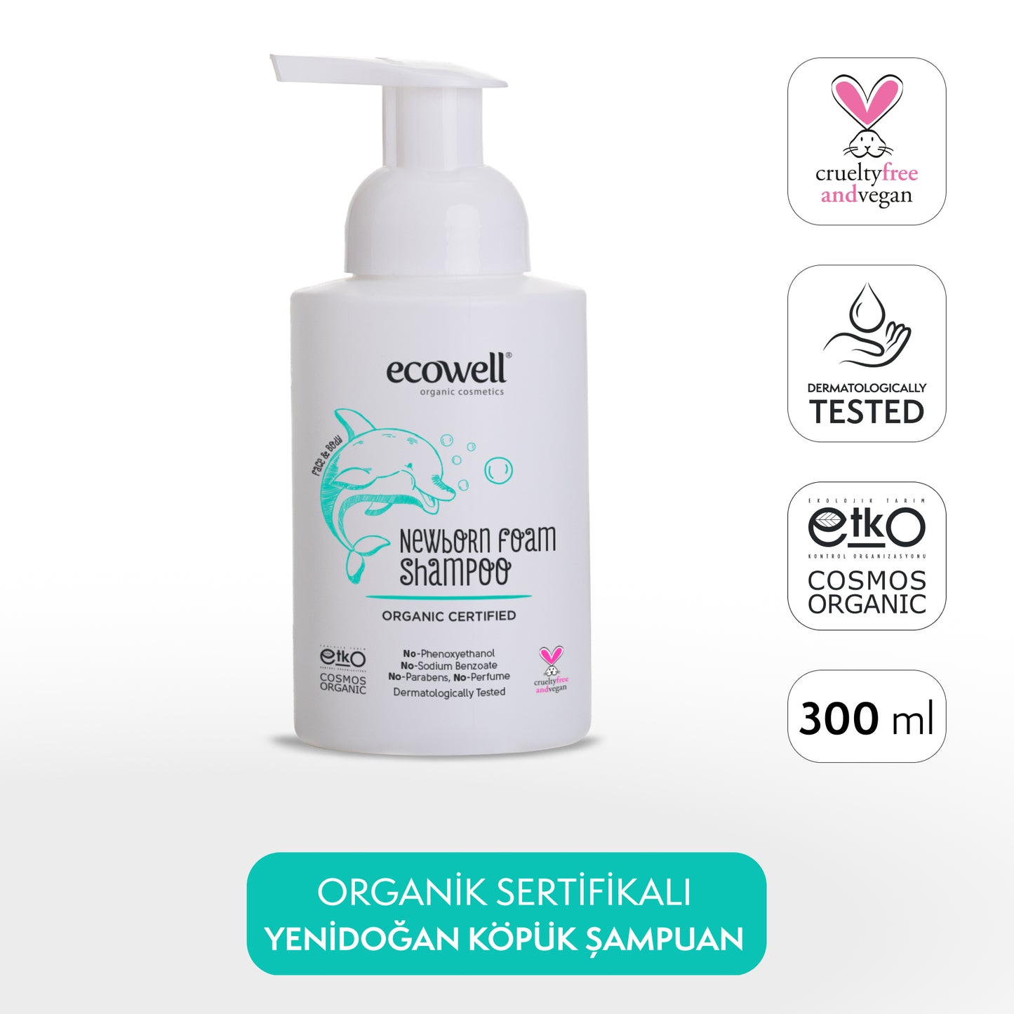 Yenidoğan Köpük Şampuan - 300 ml