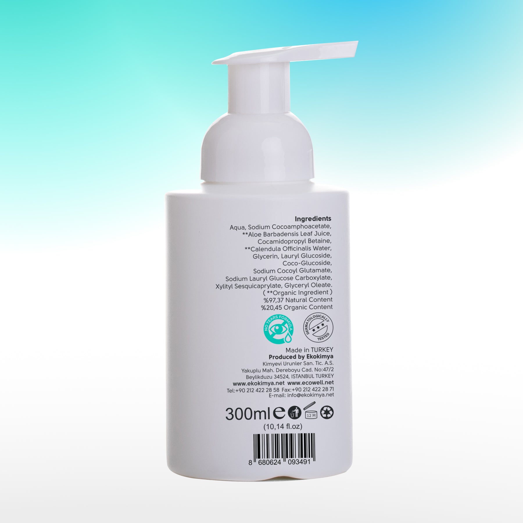 Yenidoğan Köpük Şampuan - 300 ml