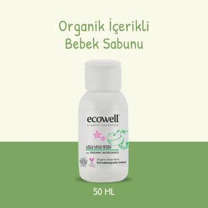Organik İçerikli Bebek Vücut Yıkama Jeli - 50 ml