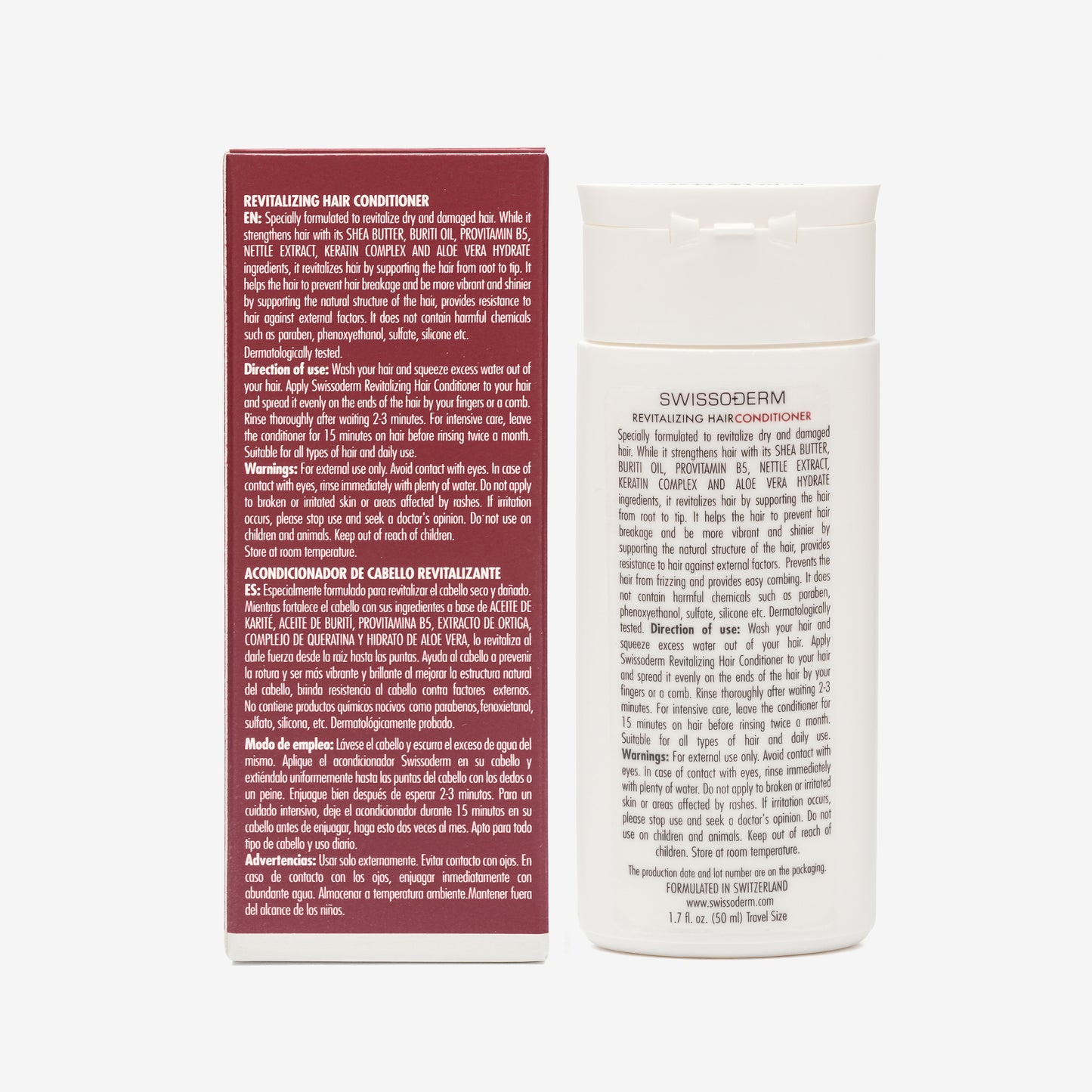 Doğal İçerikli Canlandırıcı Saç Kremi - 50 ml