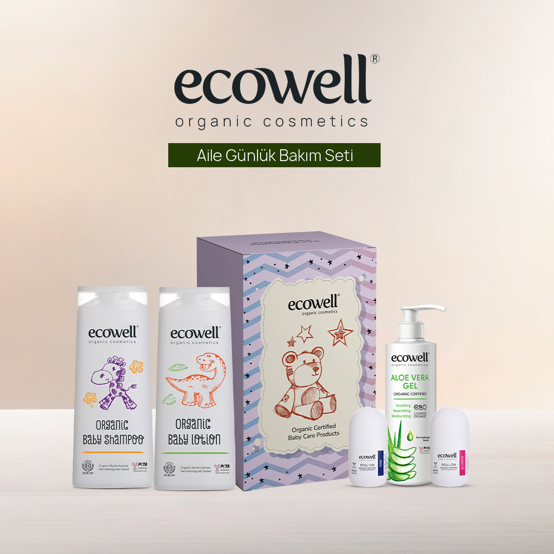 Sertifikalı Organik Ecowell Aile Günlük Bakım Seti