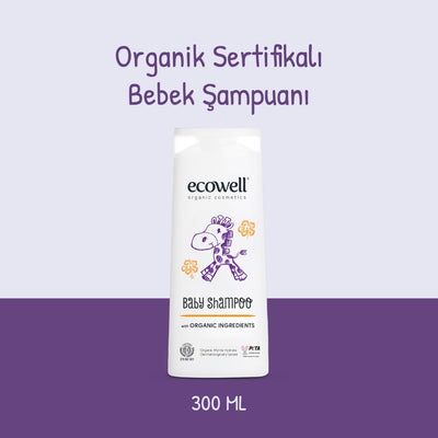 Organik İçerikli Bebek Şampuanı - 300 ml