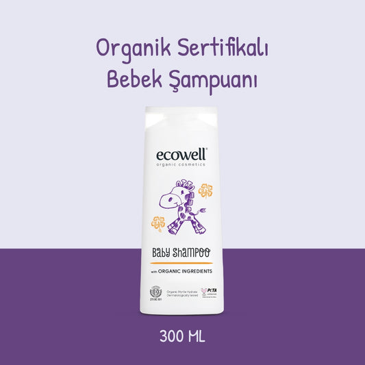Organik İçerikli Bebek Şampuanı - 300 ml