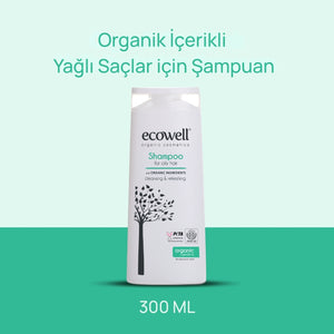 Organik İçerikli Şampuan - Yağlı Saç - 300 ml