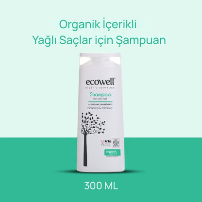 Organik İçerikli Şampuan - Yağlı Saç - 300 ml