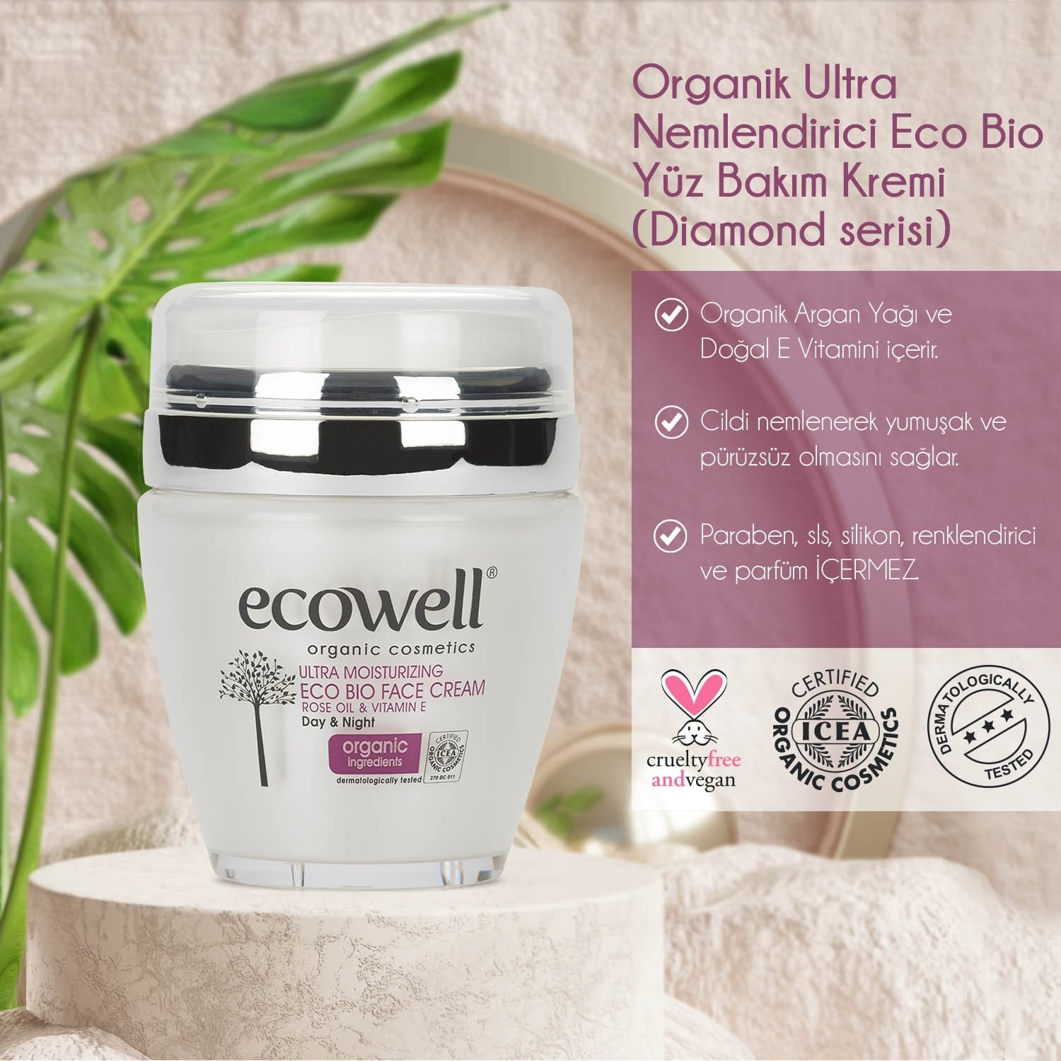 Nemlendirici Yüz Bakım Kremi - 50 ml
